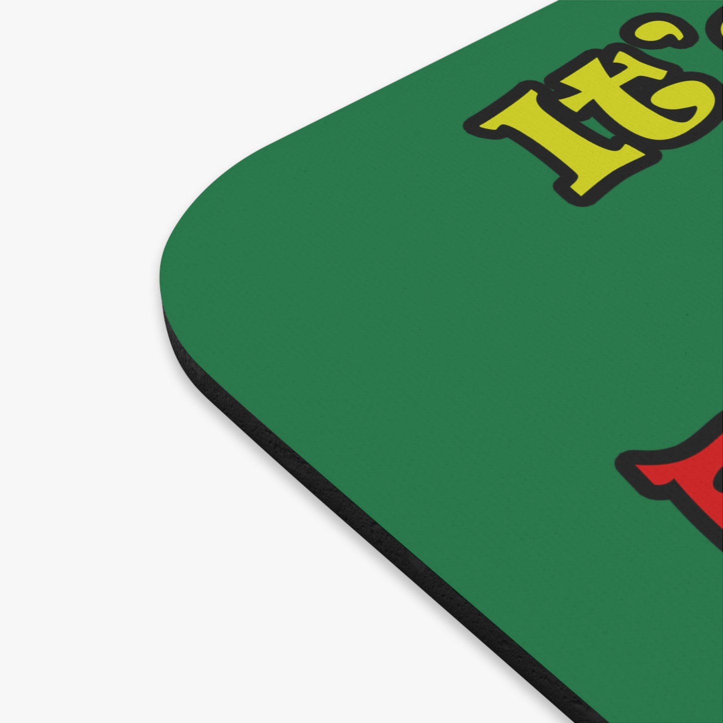 popping like popcorn - Mouse Pad (Rectangle) (dark green)