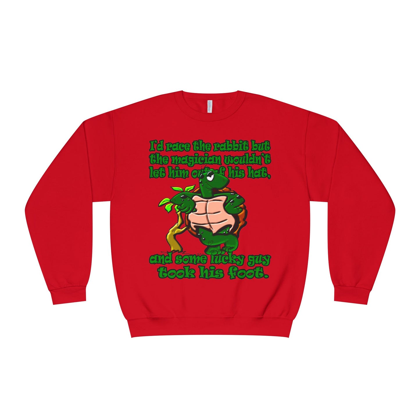turtle race - Unisex NuBlend® Crewneck Sweatshirt