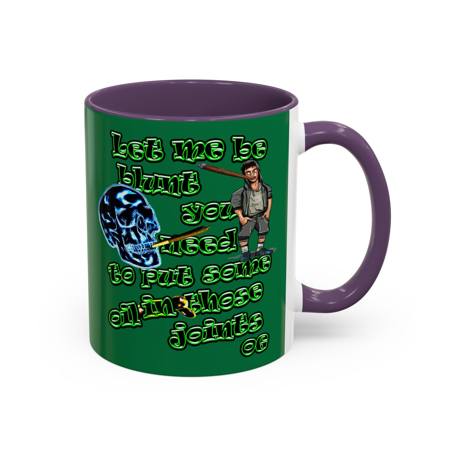 og - Accent Mug (dark green)