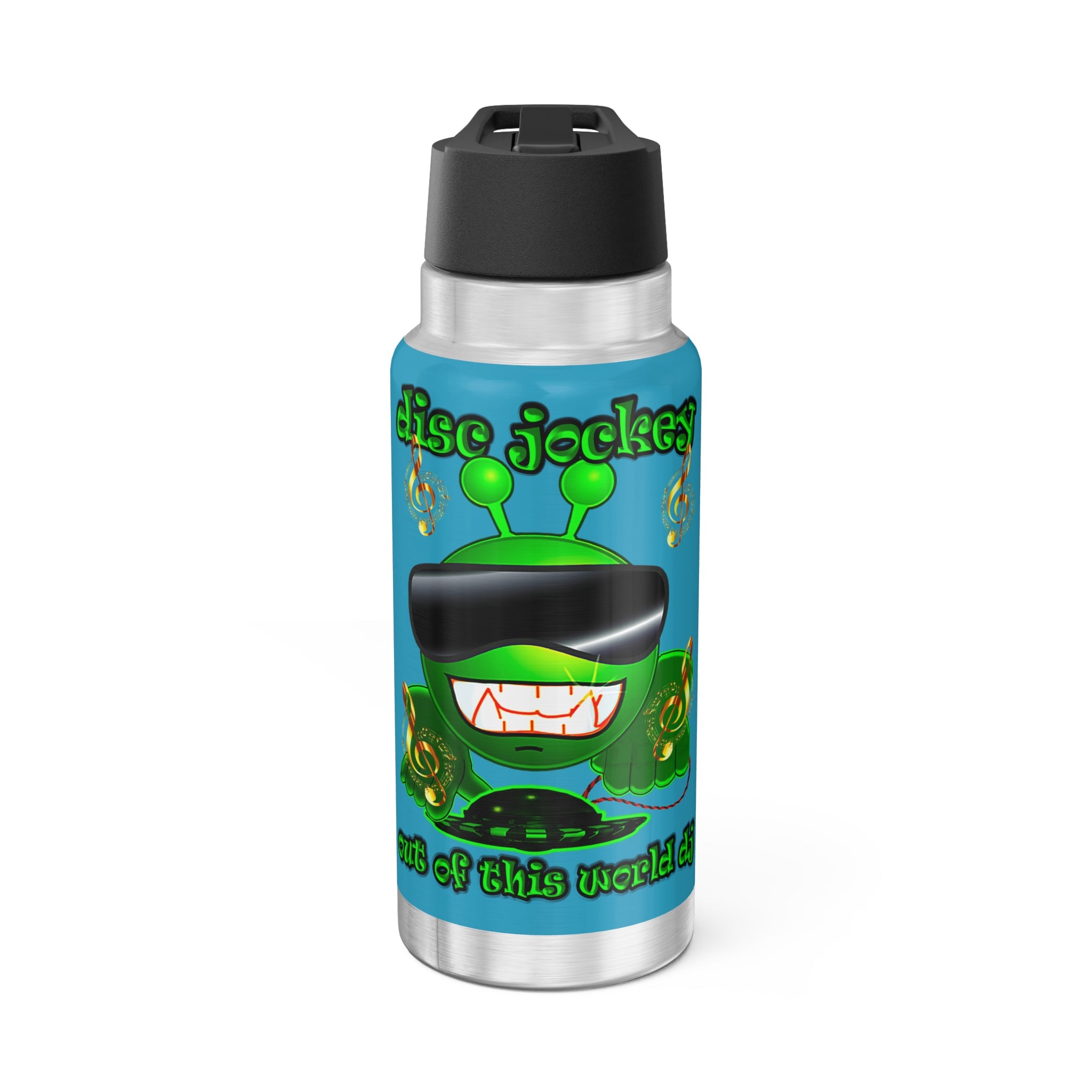 disc jockey - Gator Tumbler, 32oz (turquoise)