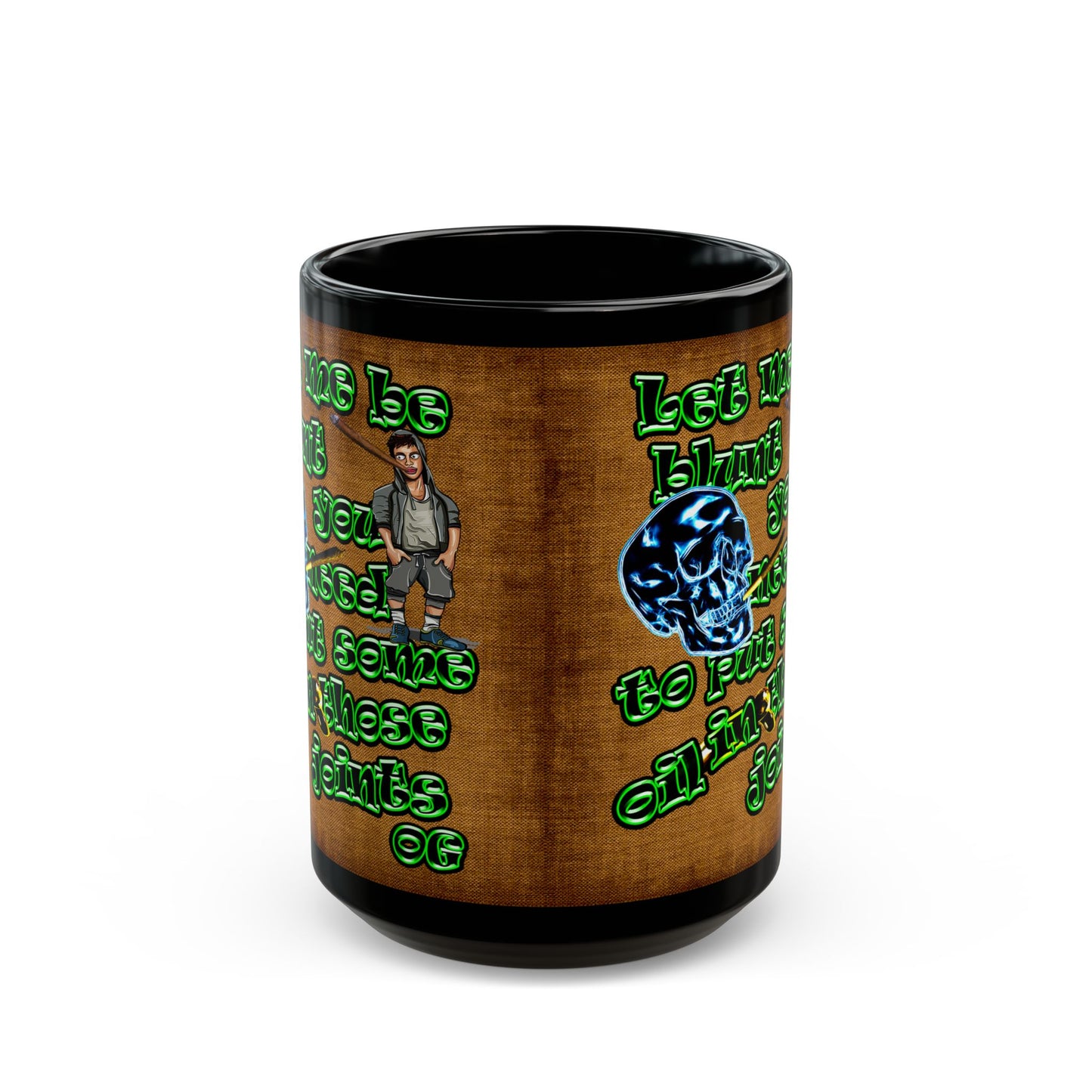 og - Black Mug (brown papyrus)