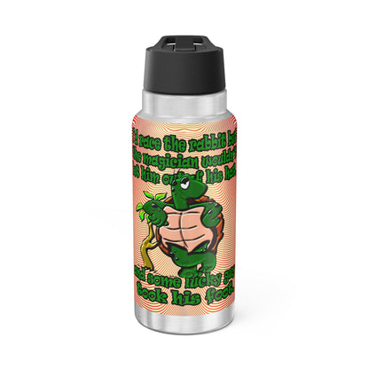 turtle race - Gator Tumbler, 32oz  (yellow-orange wave)