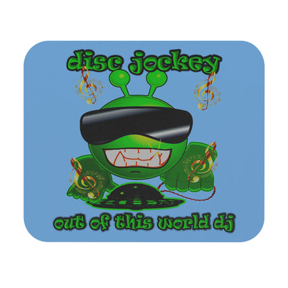 disc jockey - Mouse Pad (Rectangle) (light blue)