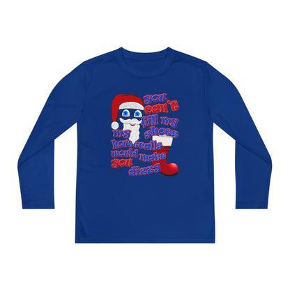 santa's shoes - Youth Long Sleeve Competitor Tee