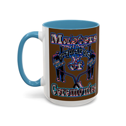 em cee squared - Accent Mug (brown)