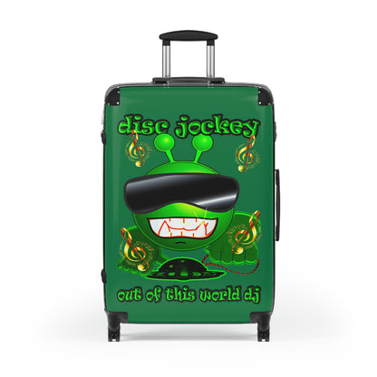 disc jockey - Suitcase (dark green)