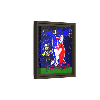 tag that - framed canvas art ('snoops' background)