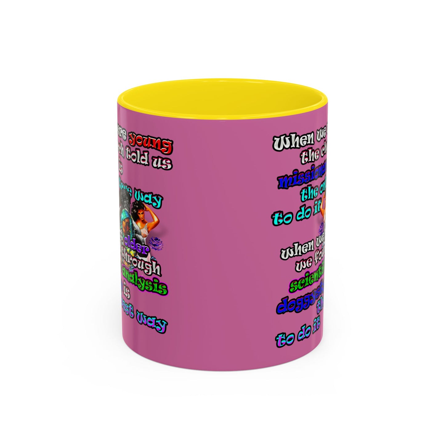doggystyle - Accent Mug (light pink)
