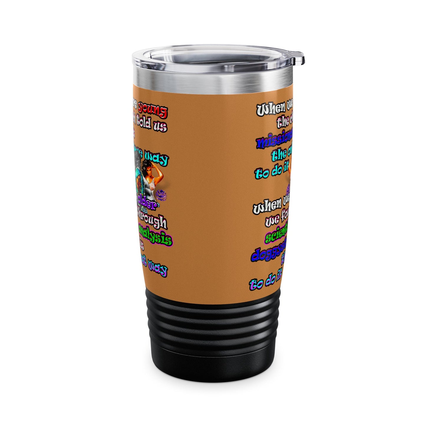 doggystyle - Ringneck Tumbler, 20oz (light brown)