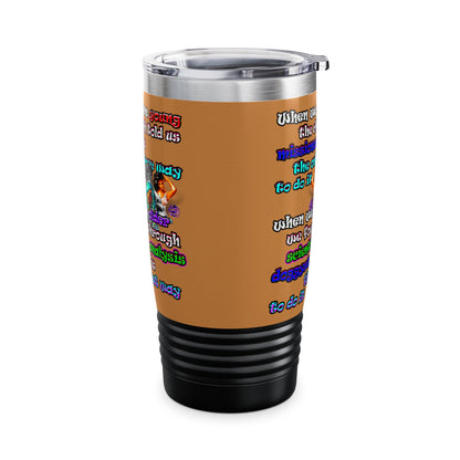 doggystyle - Ringneck Tumbler, 20oz (light brown)