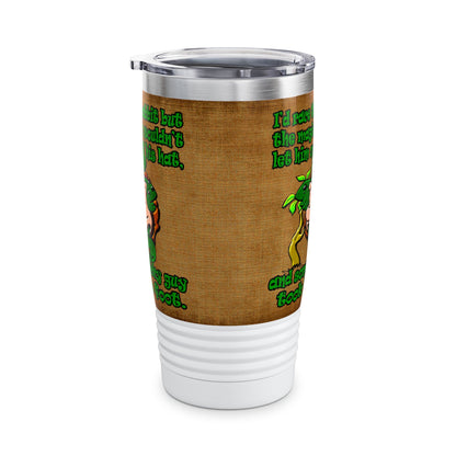 turtle race - Ringneck Tumbler, 20oz (brown papyrus)
