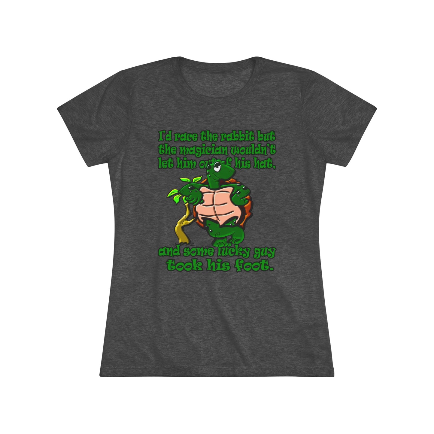 turtle race - Women's Triblend Tee
