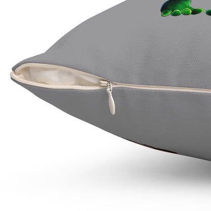 I don't care that your grey - Spun Polyester Square Pillow - (grey)