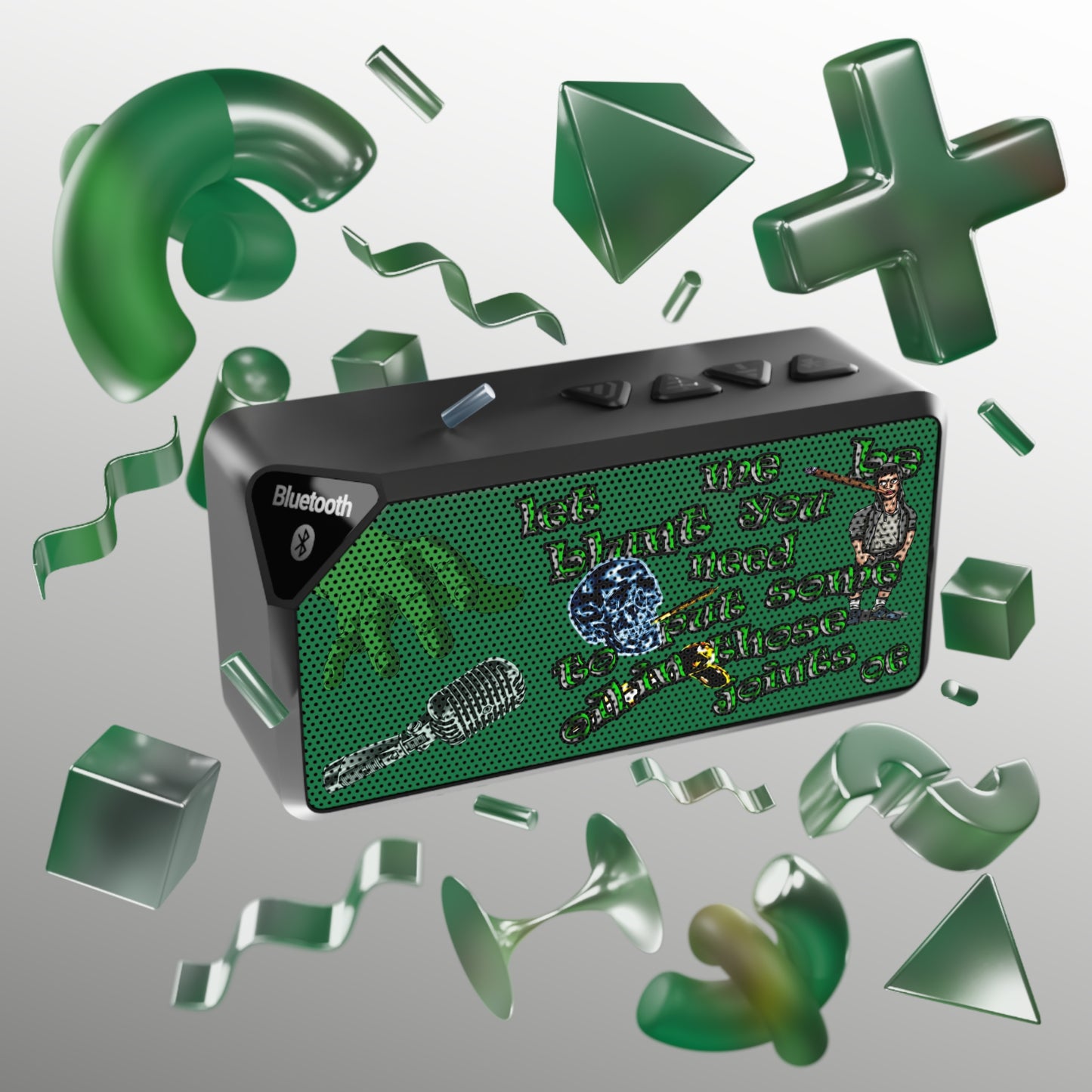 og - Jabba Bluetooth Speaker (dark green)