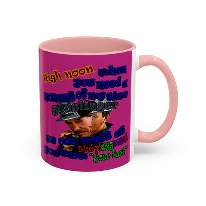 high noon - Accent Mug (pink)