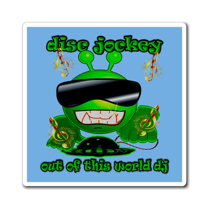 disc jockey - Magnets - (light blue)