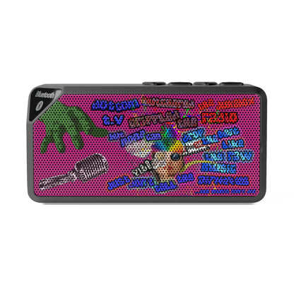 drop the beat - Jabba Bluetooth Speaker (pink)