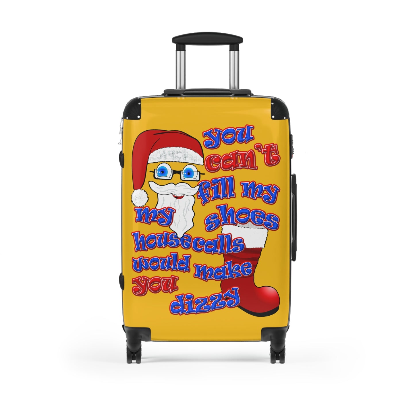 santa's shoes - Suitcase (yellow)