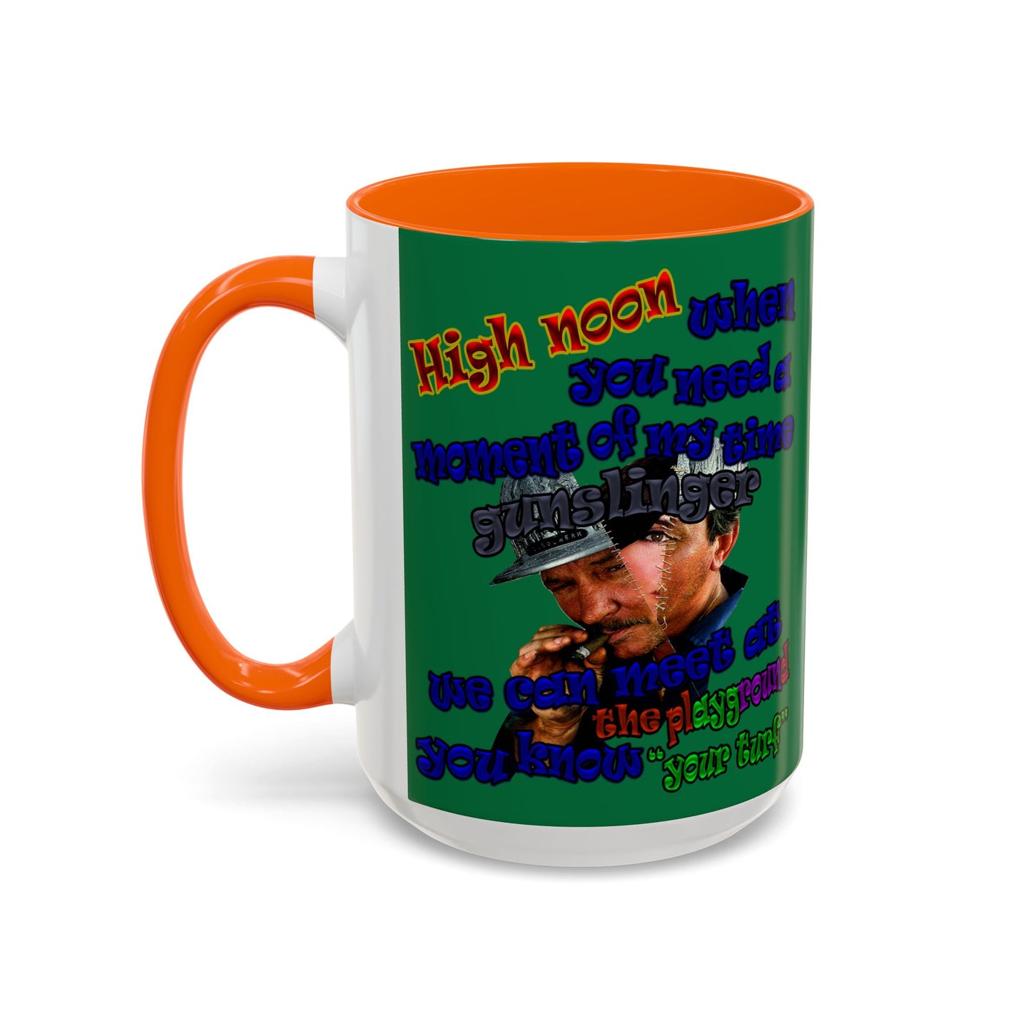 high noon - Accent Mug (dark green)