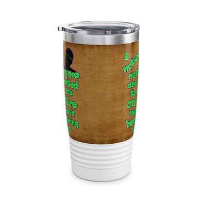 noticed you noticing - Ringneck Tumbler, 20oz (brown papyrus)