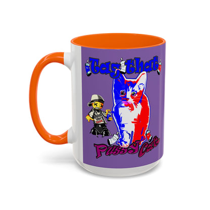 tag that - Accent Mug (light purple)