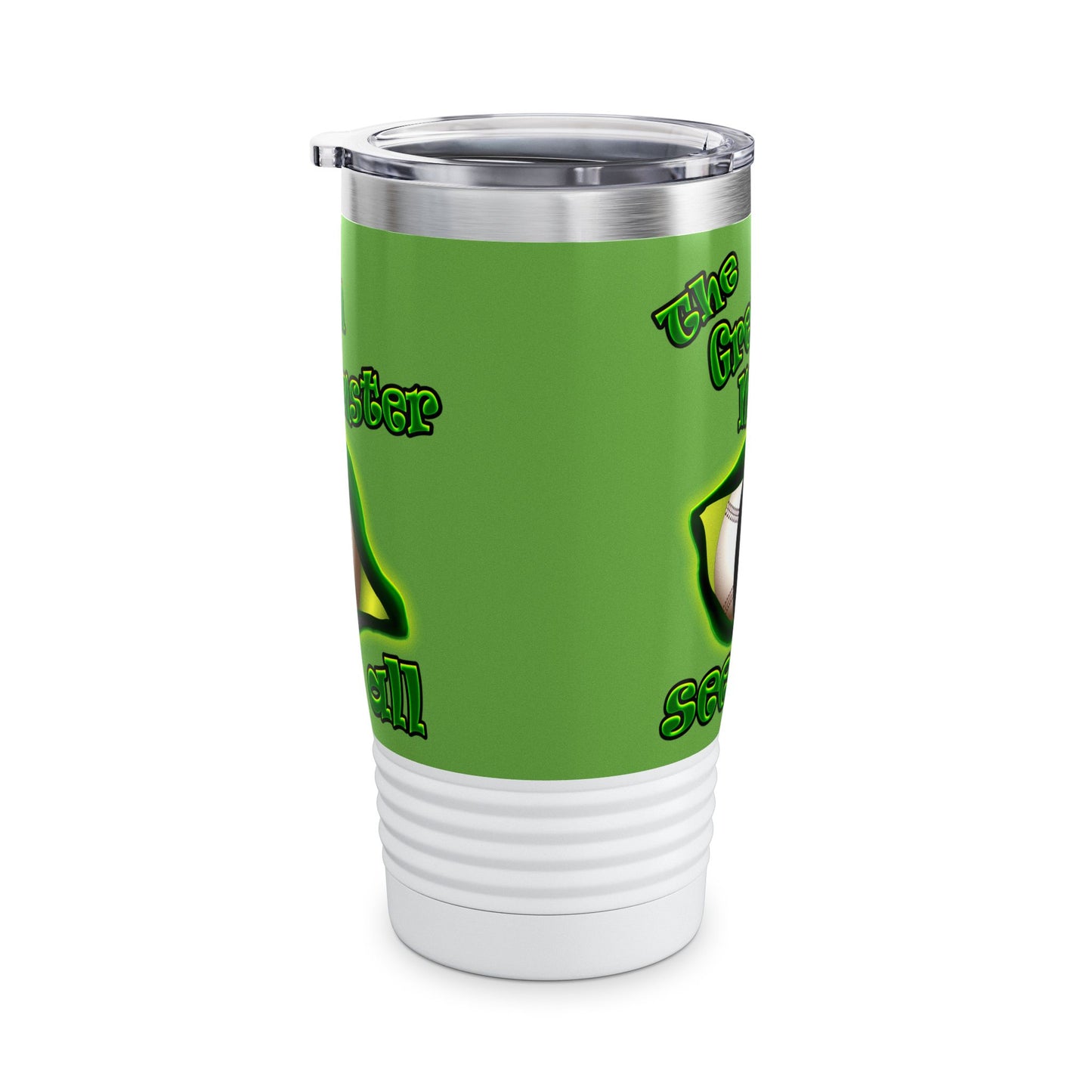 green monster - Ringneck Tumbler, 20oz (green)