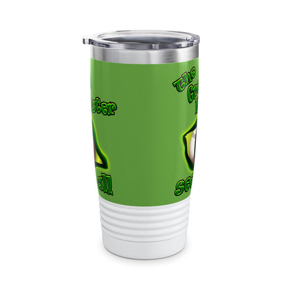 green monster - Ringneck Tumbler, 20oz (green)