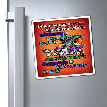 doggystyle - Magnets - (burnt orange)