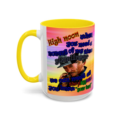 high noon - Accent Mug (color blur)