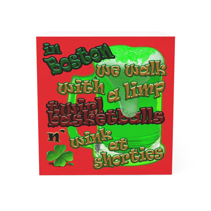 celtic's logo - note cube (red)