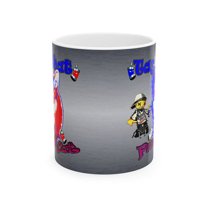tag that - White Mug (brushed nickel)