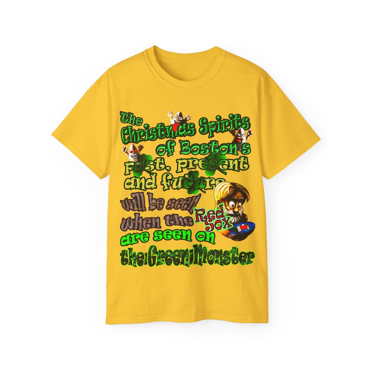christmas spirits of boston - Unisex Ultra Cotton Tee
