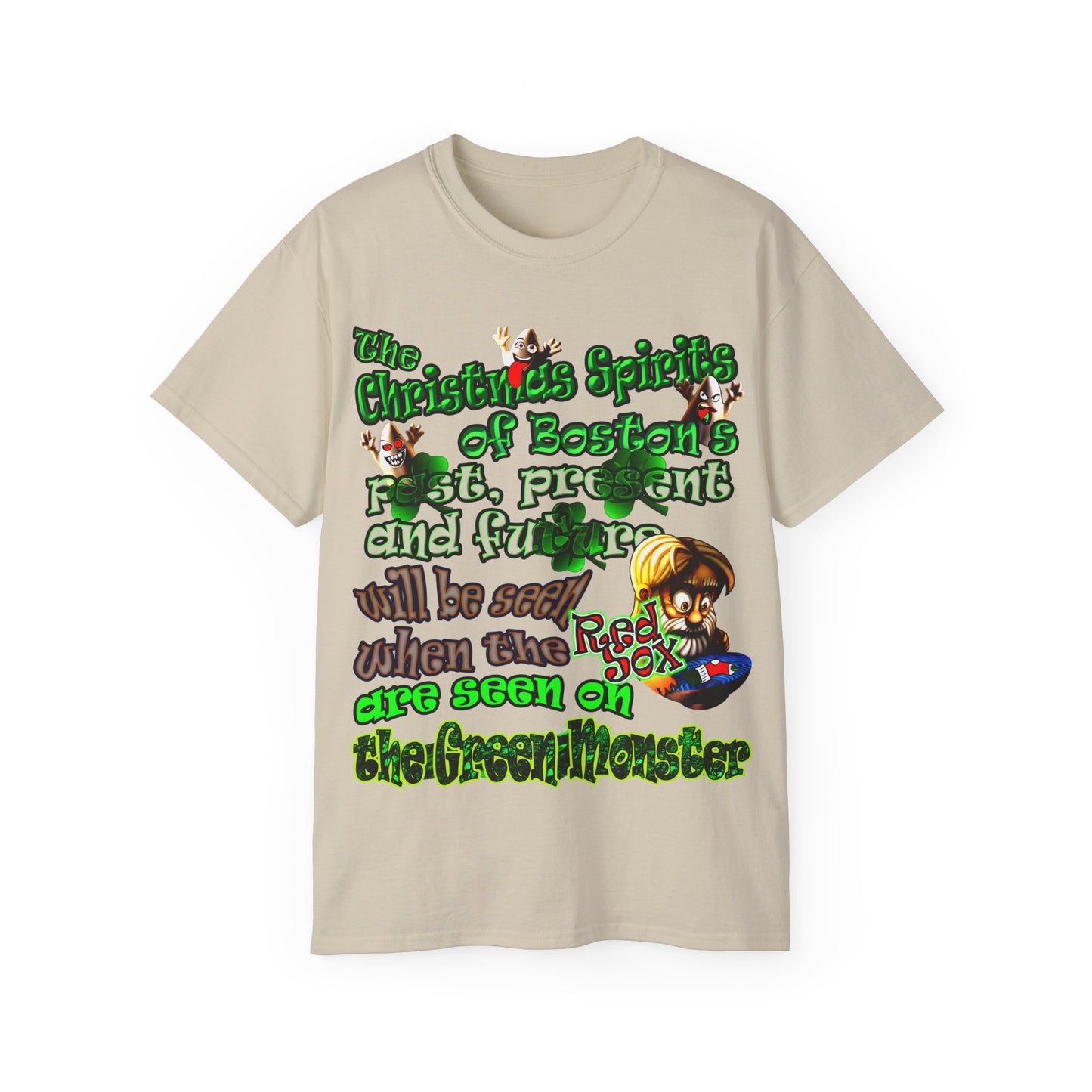christmas spirits of boston - Unisex Ultra Cotton Tee