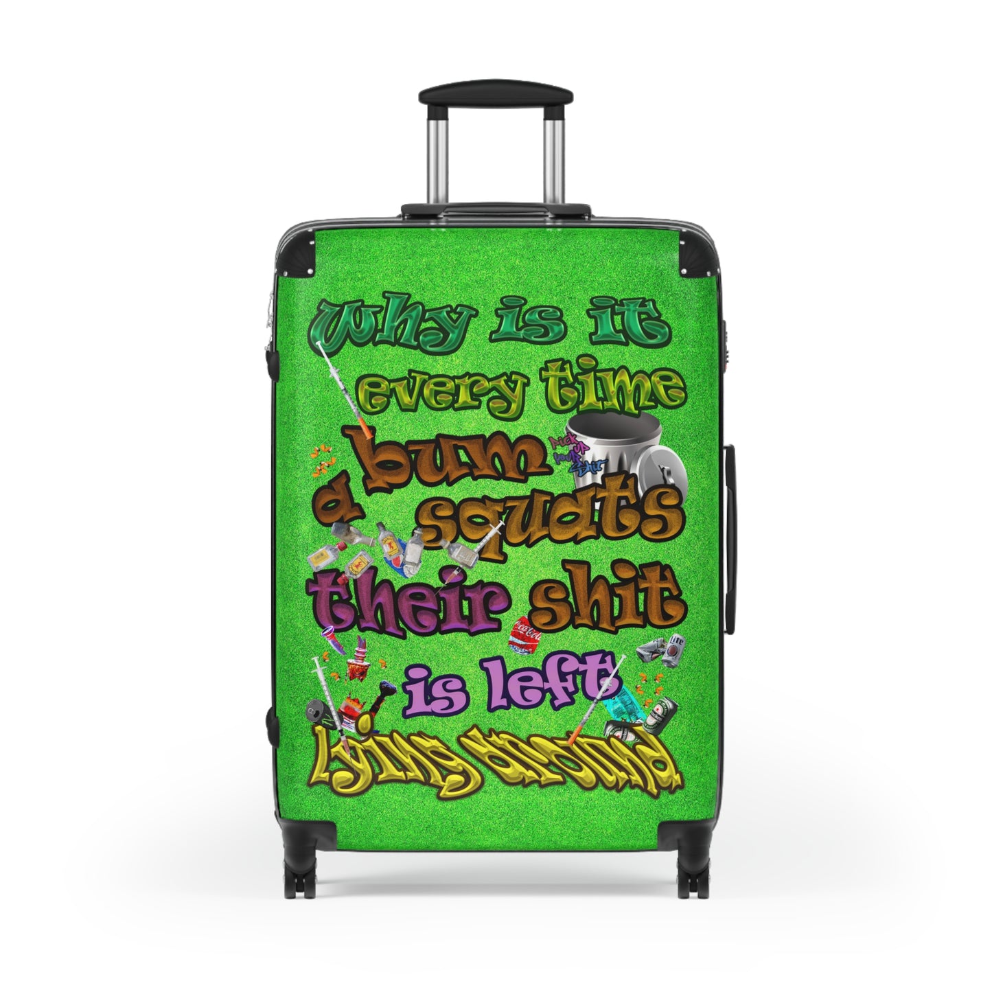 the bum's shit - Suitcase (green turf)