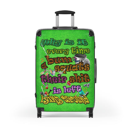 the bum's shit - Suitcase (green turf)