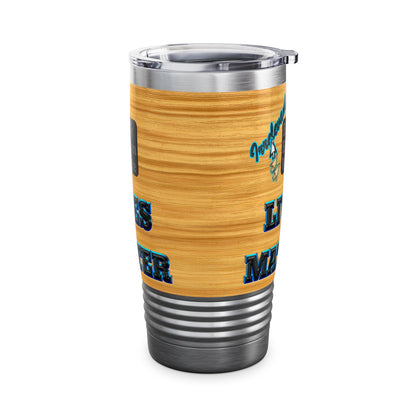 irrelevant - Ringneck Tumbler, 20oz (butterscotch wood finish)