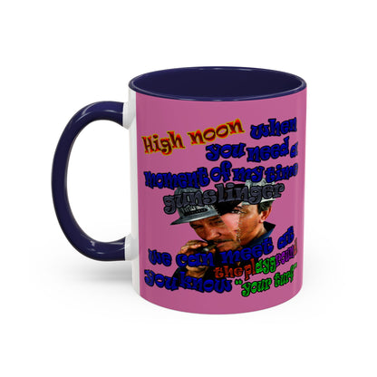 high noon - Accent Mug (light pink)