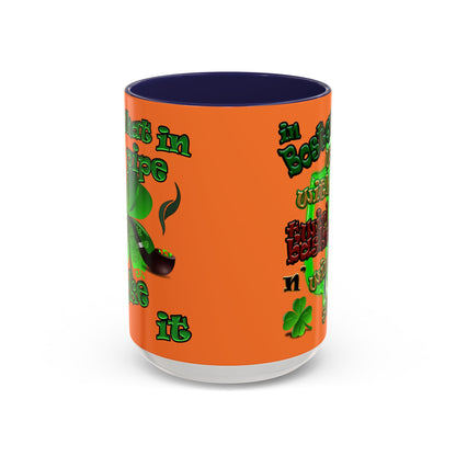 celtics logo - Accent Mug (crusta)