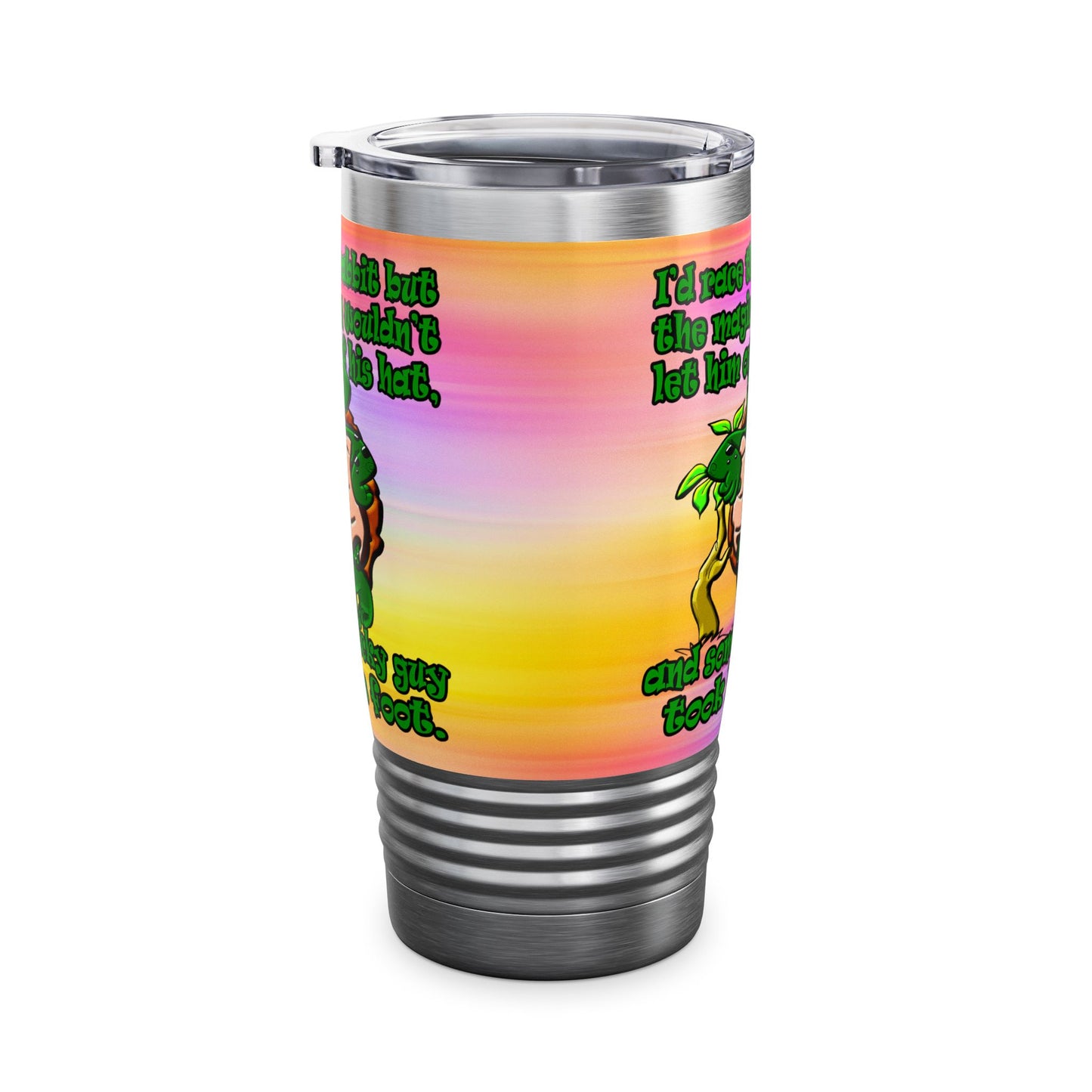 turtle race - Ringneck Tumbler, 20oz (color blur)