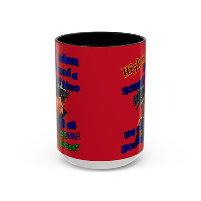 high noon - Accent Mug (dark red)