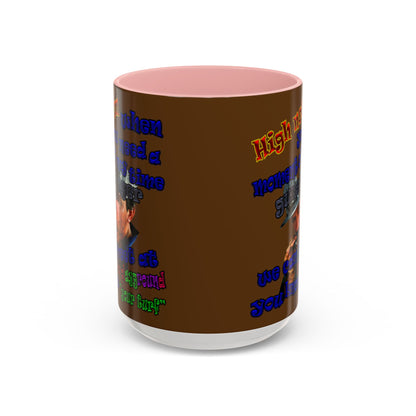 high noon - Accent Mug (brown)