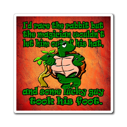 turtle race - Magnets - (burnt orange)
