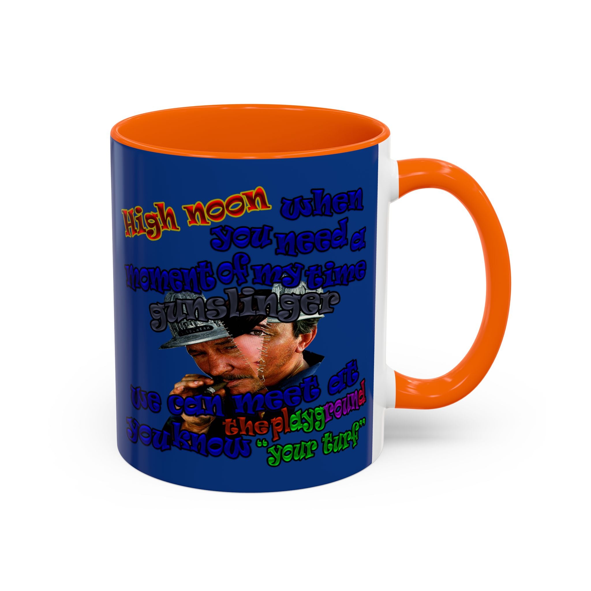 high noon - Accent Mug (dark blue)