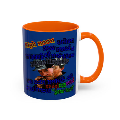 high noon - Accent Mug (dark blue)