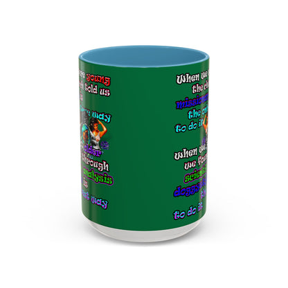 doggystyle - Accent Mug (dark green)