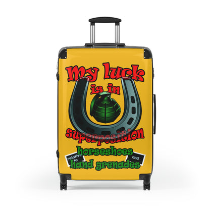 my luck - Suitcase (yellow)