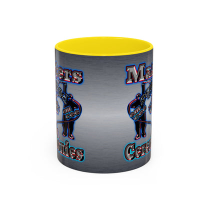 em cee squared - Accent Mug (brushed nickel)