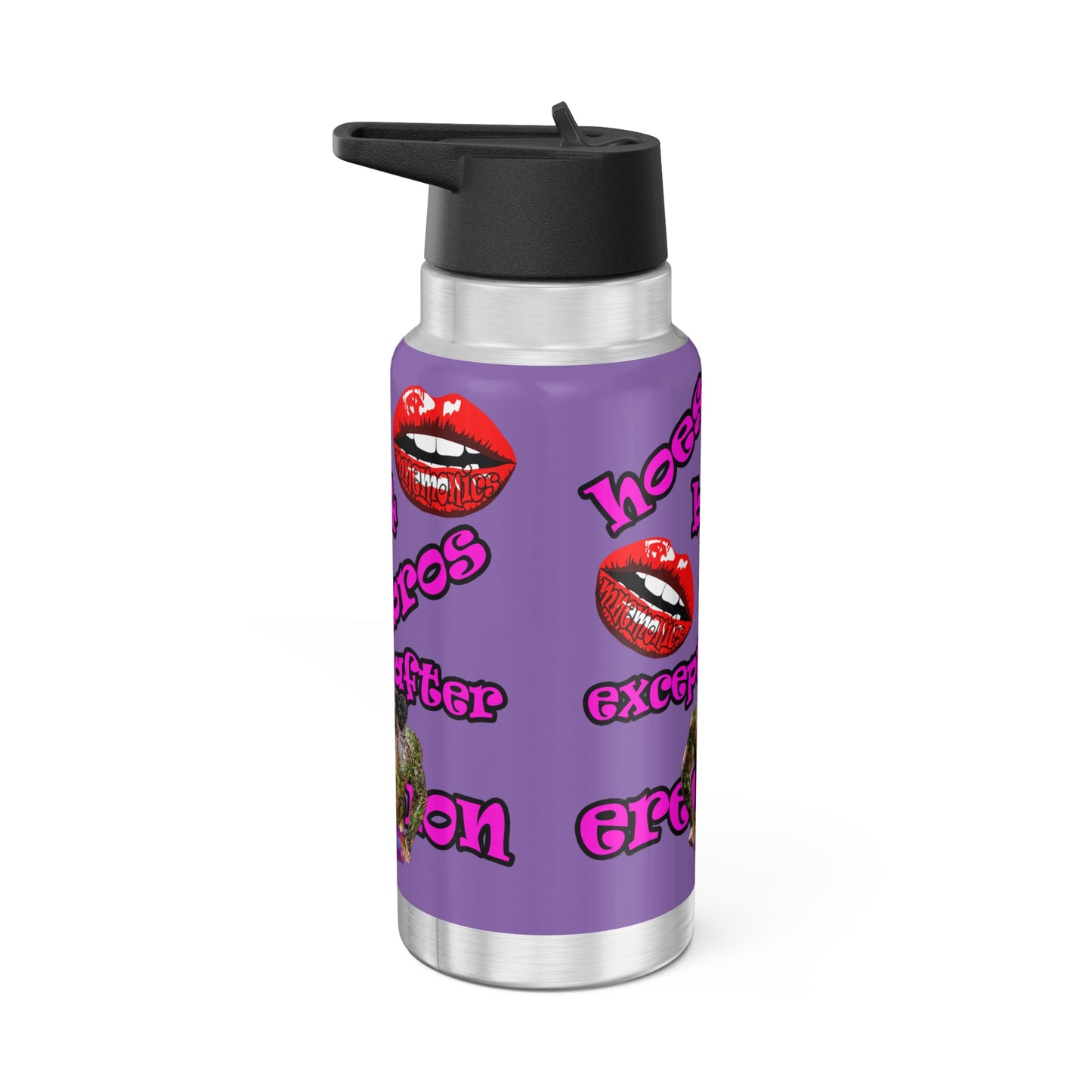 hoes b4 bros - Gator Tumbler, 32oz (light purple)