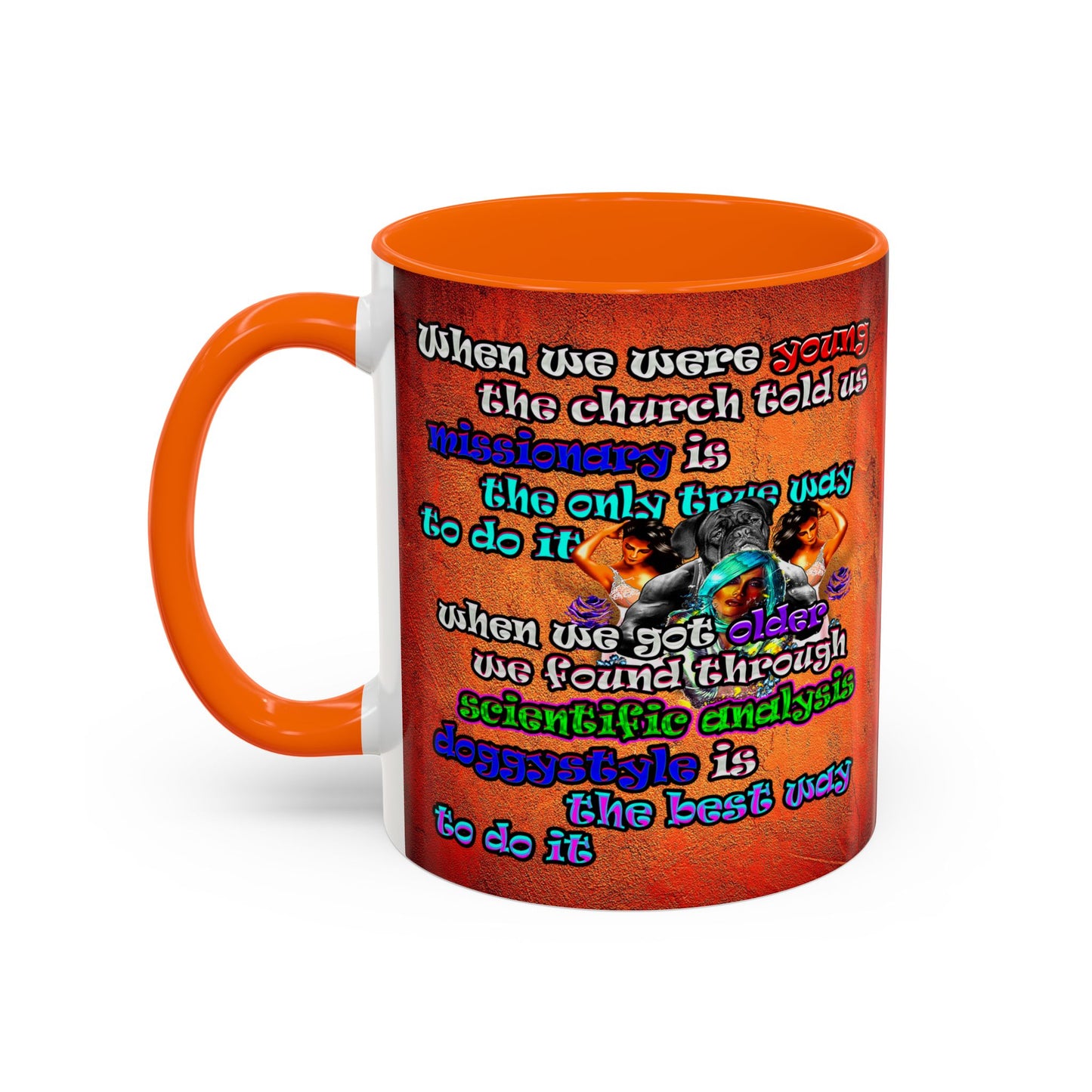 doggystyle - Accent Mug (burnt orange)
