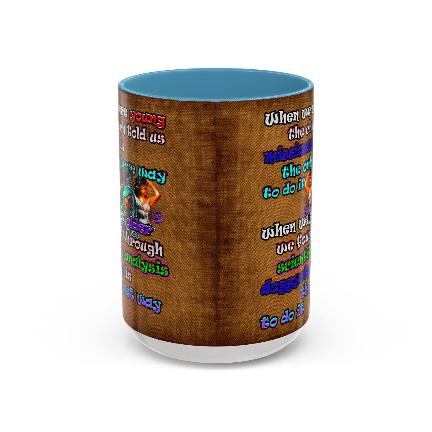 doggystyle - Accent Mug (brown papyrus)